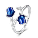 925 Sterling Silver Enamel 0.15cm Ring for Women-1