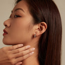 925 Sterling Silver Earrings with Platinum Plating for Women-7