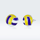 925 Sterling Silver Oxidized Enamel Earrings for Women-4