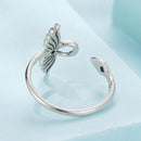 925 Sterling Silver Oxidized Silver Pavé Setting CZ Rings for Women-4