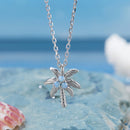 925 Sterling Silver + Nano Opal Stone Pendant Necklace for Women-3