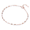 925 Sterling Silver Adjustable Rose Gold Bracelet for Women-4