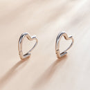 925 Sterling Silver & Platinum Earrings for Women-3