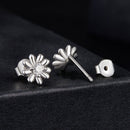 925 Sterling Silver Moissanite 0.3cm Earrings for Women-2