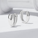 925 Sterling Silver Oxidized Earrings 12x5mm for Women-7