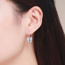 925 Sterling Silver Earrings with Pavé Setting CZ for Women-6