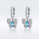 925 Sterling Silver Earrings with Pavé Setting CZ for Women-4