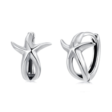 925 Sterling Silver Oxidized Silver Earrings 1.2*1.5cm for Women