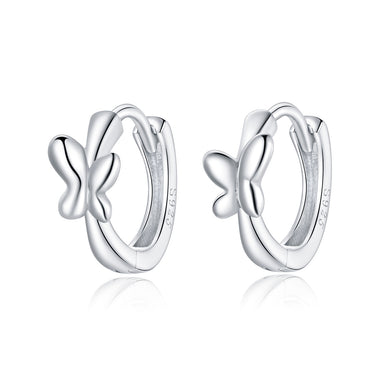 925 Sterling Silver Plated Platinum Earrings for Women
