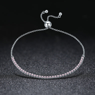 925 Sterling Silver Bracelet 27cm for Women - 0