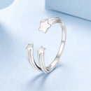 925 Sterling Silver Ring with Oxidized Finish - Width 0.15-0.8cm for Women-2