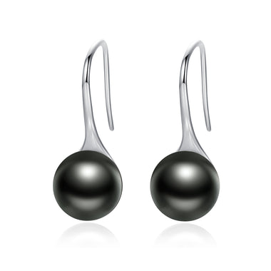 925 Sterling Silver Earrings with Quality Shell Pearl