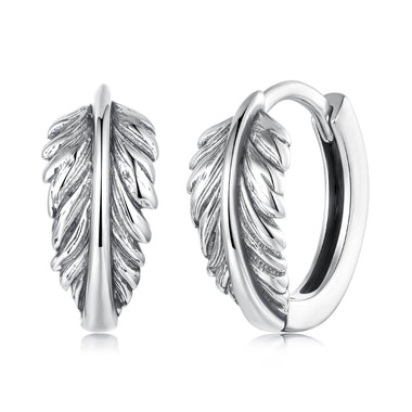 925 Sterling Silver Earrings with Oxidized Silver for Women