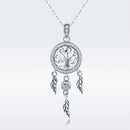 925 Sterling Silver Necklace 36-45cm with Pendant for Women-4