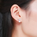 925 Sterling Silver Shell Pearl Earrings for Women-7