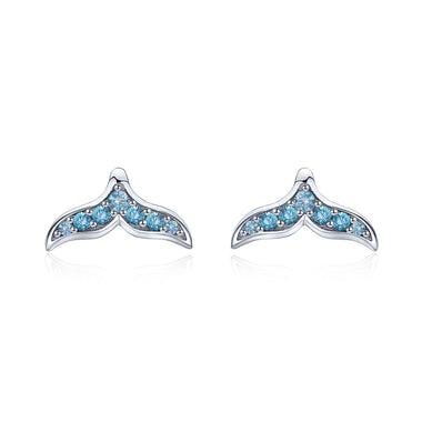 925 Sterling Silver Pavé Setting CZ Earrings