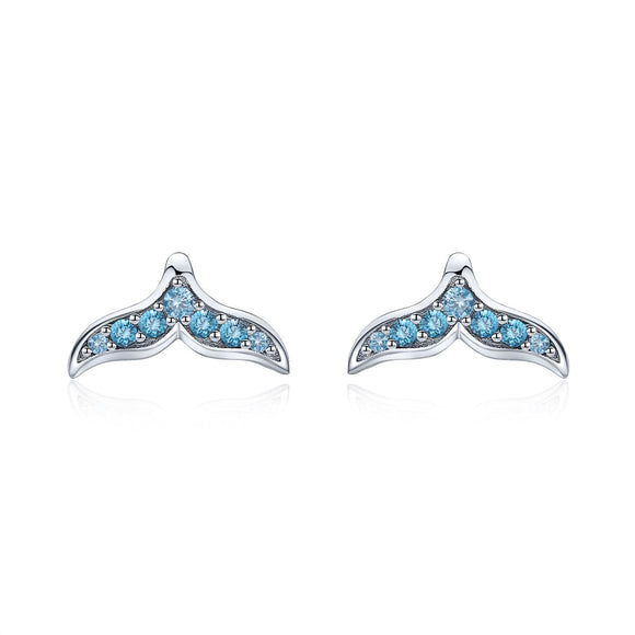 925 Sterling Silver Pavé Setting CZ Earrings