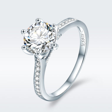 925 Sterling Silver Ring Size 6 for Women - 0