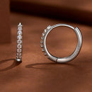S925 Sterling Silver 2.0mm Moissanite Earrings for Women-3