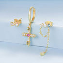 925 Sterling Silver & Quality Shell Pearl Mini Stud Earrings for Women-3