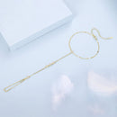 925 Sterling Silver White Gold Plated Adjustable Bracelet for Women-7