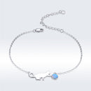 925 Sterling Silver Adjustable Bracelet for Unisex-3