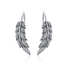 925 Sterling Silver Earrings with Pavé Setting CZ-1