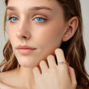 925 Sterling Silver Oxidized Silver Ring for Unisex-7