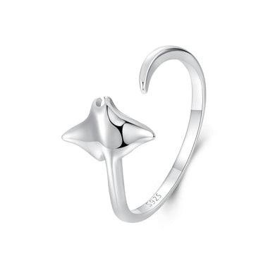 925 Sterling Silver & Plated White Gold 1.7mm Ring for Men - 0