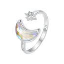 925 Sterling Silver Ring with Pavé Setting CZ in 1.9mm Width for Women-3