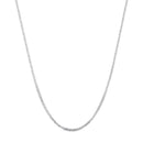 925 Sterling Silver Platinum Plated 45cm Chain Length Necklace for Women-1