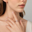 925 Sterling Silver Oxidized Silver 0.7cm Swing Rings for Women-5