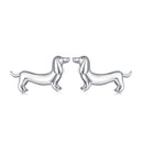 925 Sterling Silver Oxidized Silver Earrings-1
