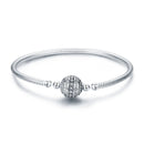 925 Sterling Silver SCB Bracelet Style Nan Size 17.0 for Women-1