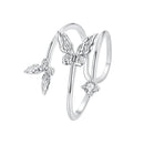 925 Sterling Silver Pavé Setting CZ Ring-1