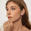 925 Sterling Silver Earrings 1.3*0.3cm for Women-7
