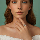 925 Sterling Silver Gold Plated Rings for Women-7