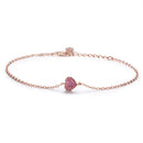 925 Sterling Silver 22cm Bracelet for Women-2
