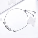 925 Sterling Silver Bracelet 22cm for Women-5