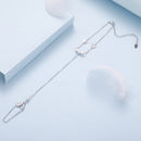 925 Sterling Silver Bracelet with Pavé Set CZ in White Gold 15+6cm-4