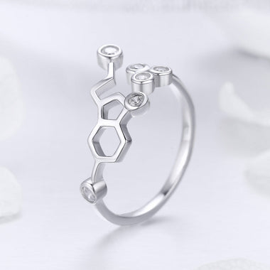 925 Sterling Silver 0.2cm Wide Ring for Women - 0