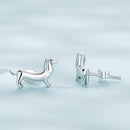 925 Sterling Silver Oxidized Silver Earrings-3