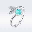 925 Sterling Silver Rings 0.9x0.7cm for Women-2