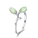 925 Sterling Silver Ring for Women - 0.1cm Width, 1.3cm Height-1