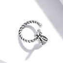 925 Sterling Silver Earrings with Pavé Setting and CZ for Women-2