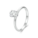 925 Sterling Silver Moissanite 1ct Ring Size 8-2