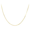 925 Sterling Silver + Plated White Gold 40cm Necklace-2