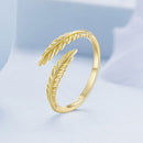 S925 Sterling Silver Gold Plated 0.16cm Ring-4