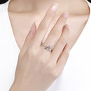 925 Sterling Silver 0.2cm Wide Ring for Women-6