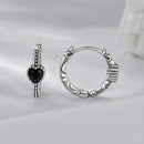 925 Sterling Silver Earrings with Pavé Setting CZ-2